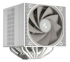 DEEPCOOL chladič CPU Assassin IV / dual tower / 120mm + 140mm fan / 7x tep. trubica / Intel aj AMD / biely