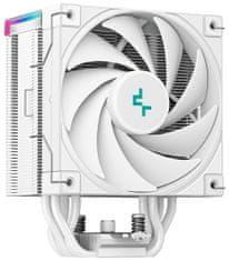 DEEPCOOL chladič AK500S Digital / užší / 120mm fan / 5x heatpipes / PWM / pre Intel aj AMD / biely