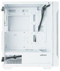 Zalman skriňa I3 Neo / middle tower / ATX / 4x120 ARGB fan / 2xUSB 3.0 / 1xUSB 2.0 / skl. predný panel aj bočnice / biela