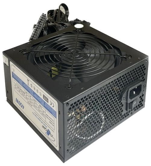 Eurocase zdroj 450W / ATX2.3 / 12cm fan / PFC ATX 20/24pin / 4x SATA / 80+