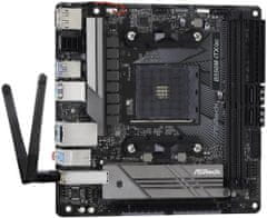 ASRock B550M-ITX/ac/AMD B550/AM4/2x DDR4 DIMM/HDMI/DP/M.2/WiFi/Mini-ITX