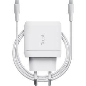 TRUST Charger 45W Maxo USB-C 2m white