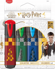 Maped Zvýrazňovače Harry Potter 4ks