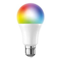 Solight LED SMART WIFI žiarovka A60 10W/230W/E27/RGB+CCT/ 900Lm/270°/Dim/A+