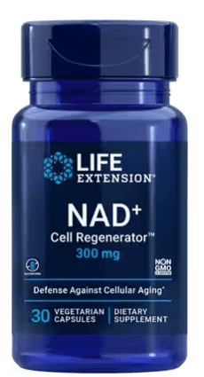 Life Extension NAD+ Cell Formula, Nicotinamide riboside, 300 mg, 30 kapslí