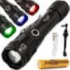 Svietidlo LED ACCU BAILONG BL-L11 zoom 4 FARBY