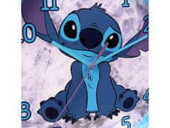 Disney DISNEY Stitch Modrý anologový stenný hodiny 25 cm