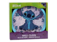 Disney DISNEY Stitch Modrý anologový stenný hodiny 25 cm