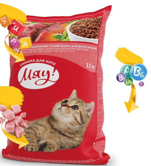 My Love MIAU pre mačiatka všetkýсh plemien 11 kg