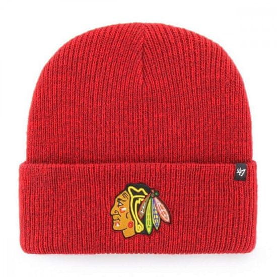 '47 Brand Zimná čiapka NHL 47 Brain Freeze Farba: Chicago Blackhawks