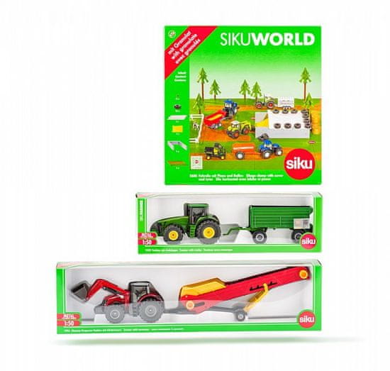 SIKU Farmer - set poľnohospodárske stroje B, 1: 50