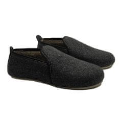 VivoVita WOOLLY SLIPPERS – vlnené papuče, čierna, 45