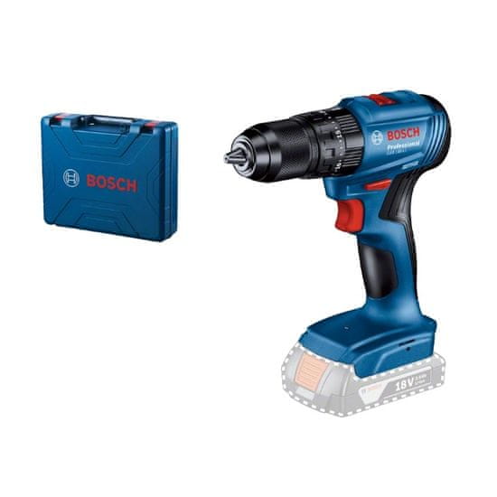 BOSCH Professional 06019K3103 GSB 185-LI aku príklepový vŕtací skrutkovač 18V bez aku