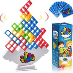 Sofistar Tímová hra s vežou pre deti a dospelých, 32 blokov