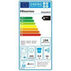 Hisense Sušička bielizne DHQA903V