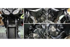 SEFIS TECH padacie protektory Yamaha MT-07 / TRACER / XSR 2014-2022 - Farba : Čierna
