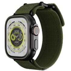 Tech-protect Scout remienok na Apple Watch 42/44/45/49mm, military green