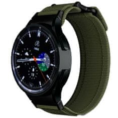 Tech-protect Scout Pro remienok na Samsung Galaxy Watch 4 / 5 / 5 Pro / 6, military green