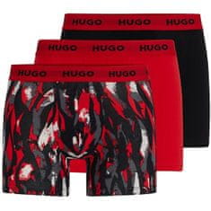 Hugo Boss 3 PACK - pánske boxerky HUGO 50510192-625 (Veľkosť XL)