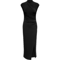 Jacqueline de Yong Dámske šaty JDYMISTY Regular Fit 15317550 Black (Veľkosť XL)