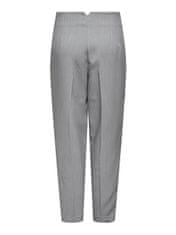 ONLY Dámske nohavice ONLRAVEN Regular Fit 15298565 Light Grey Melange (Veľkosť 40/32)
