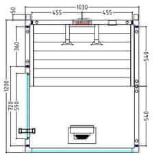 Sentiotec Infrasauna VOLLSPEKTRUM-MINI pre 1 osobu