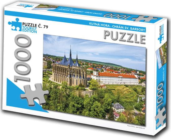 Tourist Edition Puzzle Kutná Hora - Chrám sv. Barbory 1000 dielikov (č.79)