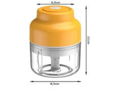 Verk 24331 Sekáčik na zeleninu USB 250 ml, color