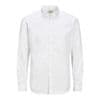 Pánska košeľa JPRBLACARDIFF Loose Fit 12235157 White (Veľkosť 4XL)