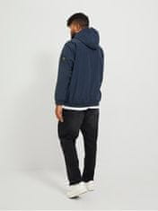 Jack&Jones Plus Pánska softshell bunda JJEBASIC 12236331 Navy Blazer (Veľkosť 3XL)