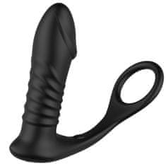 Vibrabate Análny vibrátor, masážny prístroj na prostatu, pohyb dopredu dozadu, diaľkové ovládanie, usb