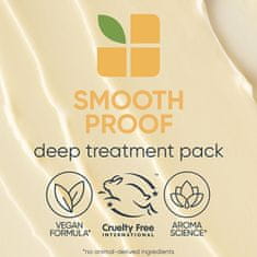 Biolage Hĺbková maska pre nepoddajné a krepaté vlasy Smoothproof Pack (Deep Treatment) 100 ml (Objem 100 ml)