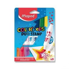 Maped MAPED Color’Peps DUO STAMP- Detské fixky