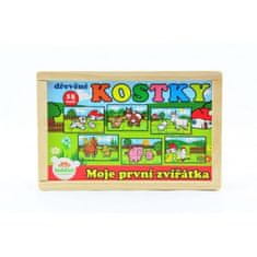 Teddies Kocky moje prvé zvieratká 12 ks