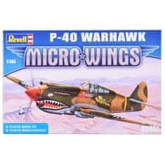 JOKOMISIADA Revell Micro Wings model lietadla P-40 Warhawk