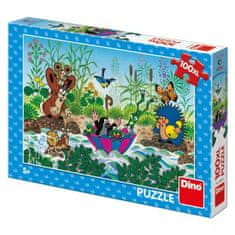 DINO Puzzle Krtkova plavba, 100 XXL dielikov