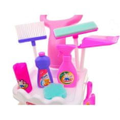 JOKOMISIADA Magical cleaner, detský upratovací vozík + funkčný vysávač