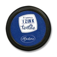 Aladine Pečiatkový vankúšik Aladine Izink Textile tmavo modrý