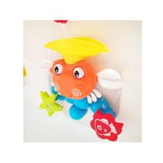 JOKOMISIADA Farebný krab s fontánou – hračka do kúpeľa