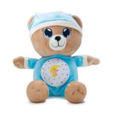 Teddies Uspávací medvedík, modrý, 32 cm