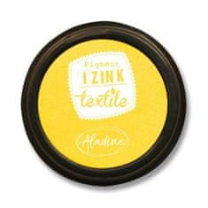 Aladine Pečiatkový vankúšik Aladine Izink Textile žltý