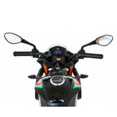 APRILIA Elektrická motorka Aprilia Tuono V4 Čierna