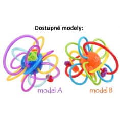 HOLA mäkké hryzadlo pre bábätko, hrkálka, 0+