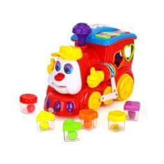 HOLA HUILE TOYS Multifunkčná lokomotíva s magickými kockami