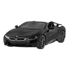 Rastar Auto BMW i8 Roadster na diaľkové ovládanie 1:12 RASTAR, čierne