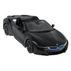 Rastar Auto BMW i8 Roadster na diaľkové ovládanie 1:12 RASTAR, čierne