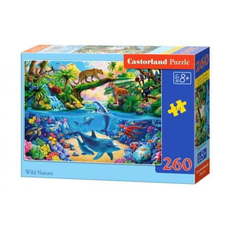 Castorland Puzzle Divoká príroda, 260 dielikov