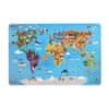 Teddies Puzzle Mapa sveta, 48 dielkov