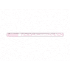 PartyDeco Konfety v tube – lupene ruží, biele 80cm