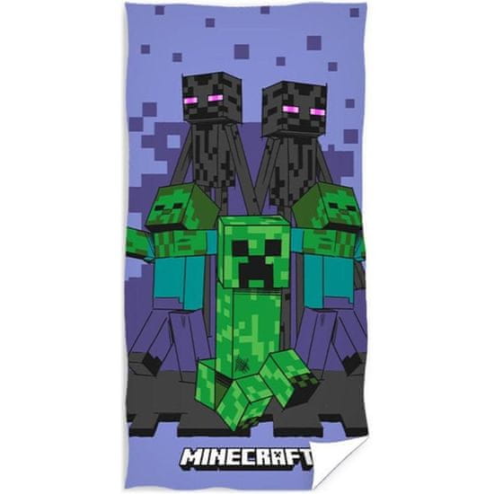 Carbotex Plážová osuška Minecraft - Enderman Monsters